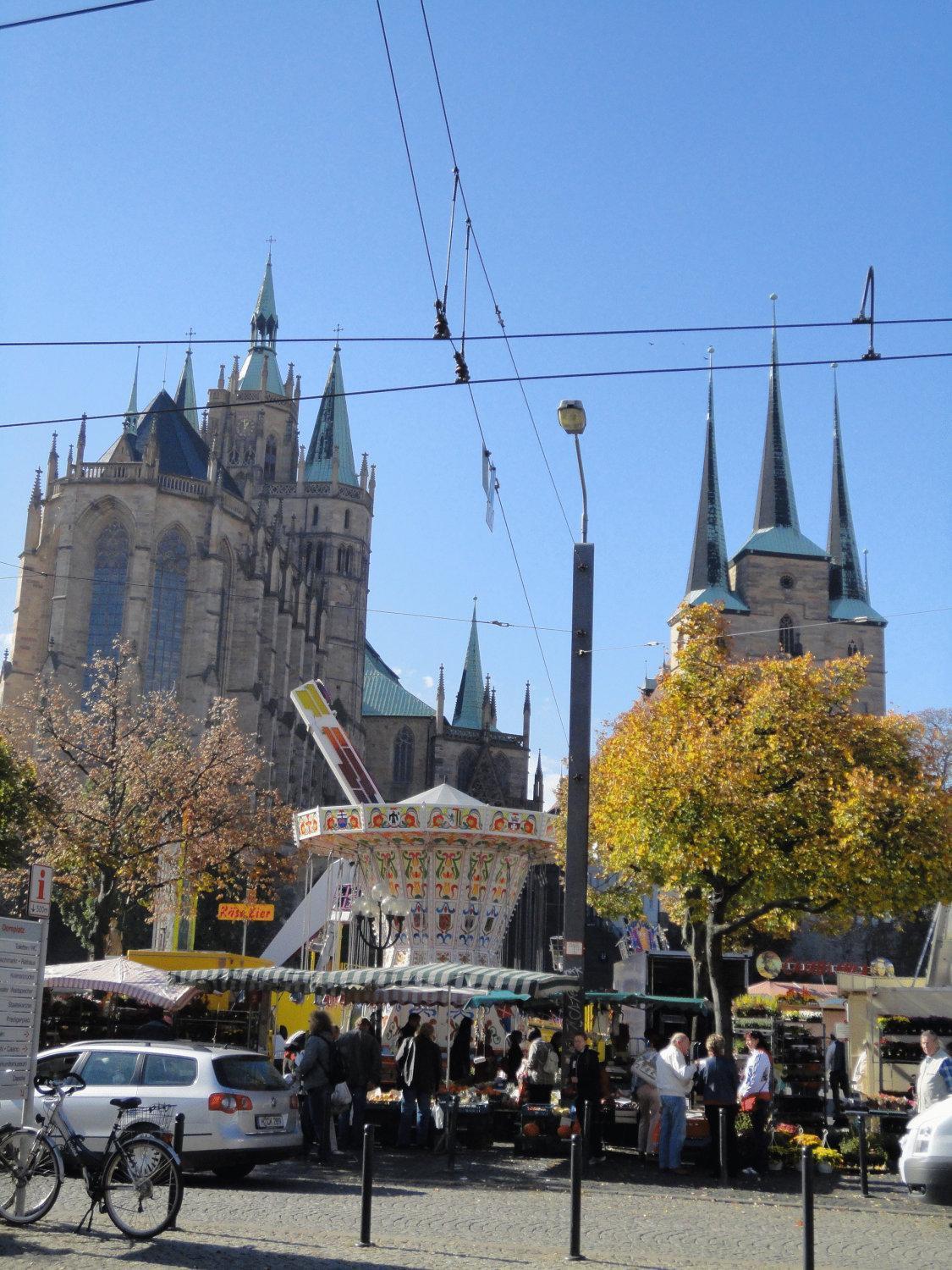 Pension Am Dom Erfurt Exteriör bild