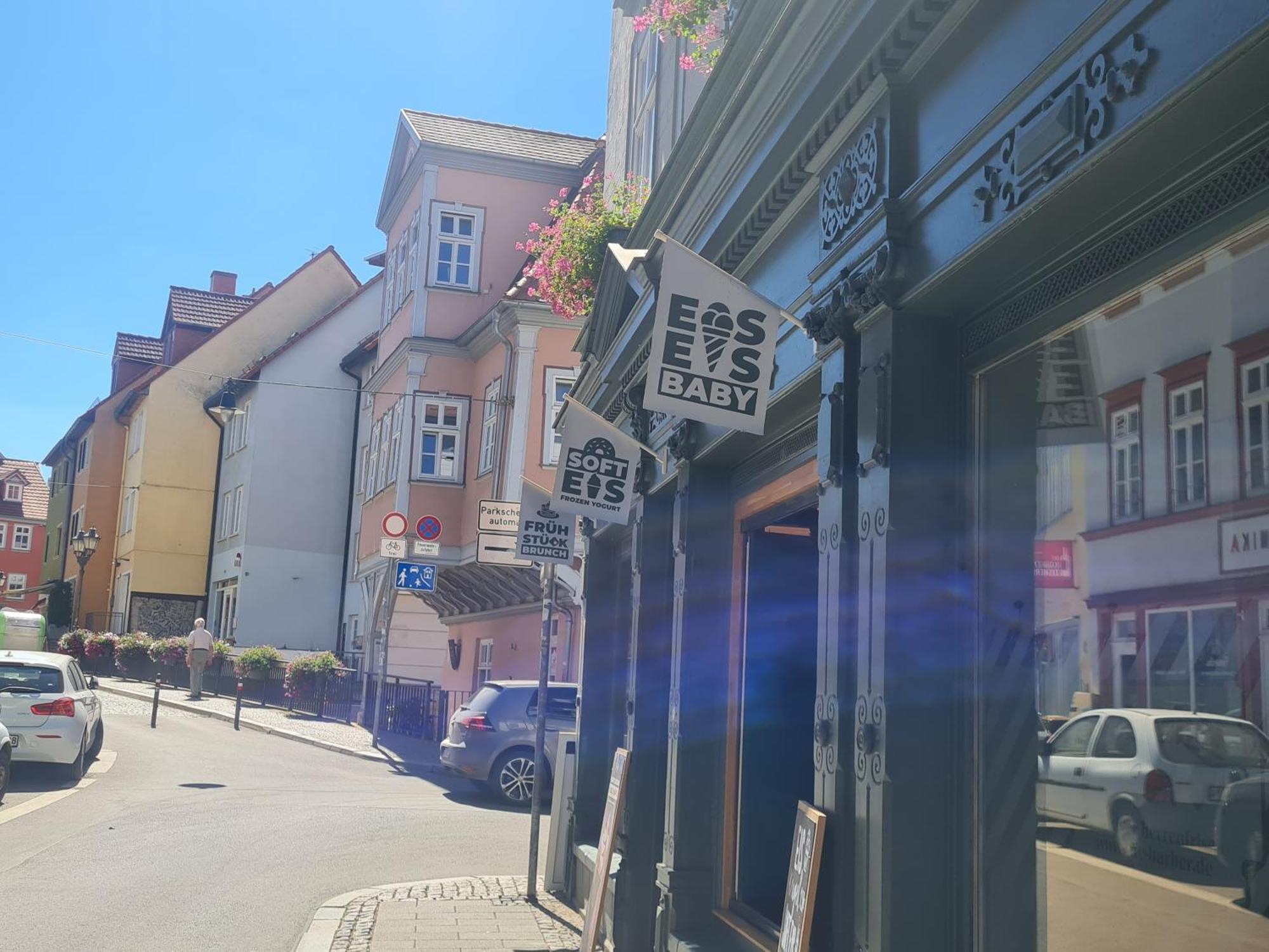 Pension Am Dom Erfurt Exteriör bild